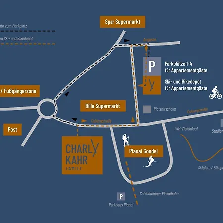 Daire Charly Kahr Family, Ski-in & Ski-out