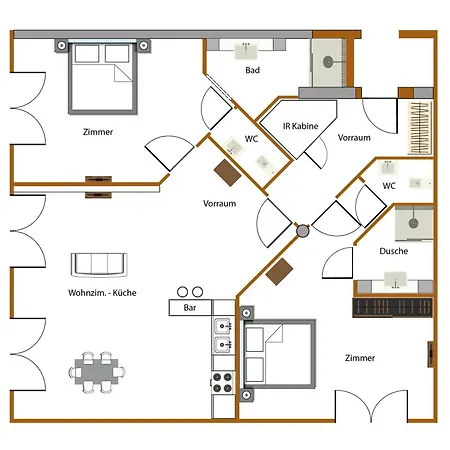 Apartamento Charly Kahr Family, Ski-in & Ski-out Schladming